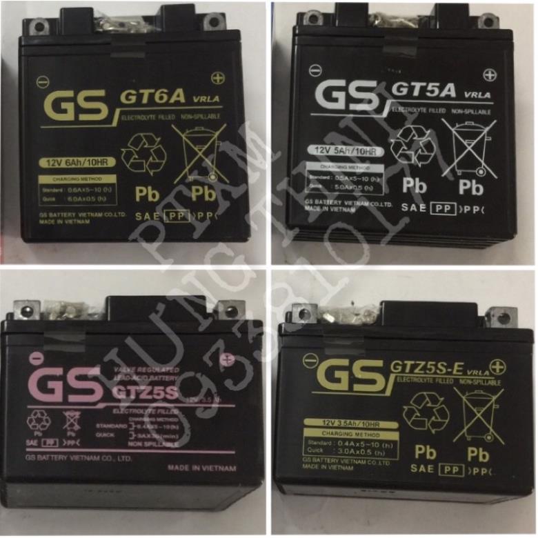 Bình Ắc Quy GS Chính Hãng Xe Số 2005 - 2021