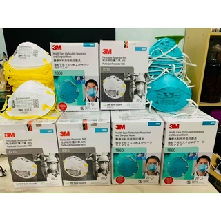 Khẩu trang bảo hộ n95 3m 1860 cho bác sỹ