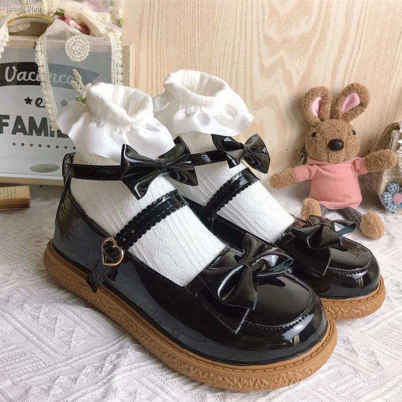 Giày Lolita nhỏ nữ sinh Nhật Bản dễ thương mềm mại chị em đồng phục đầu lớn jk ban [Gửi vào ngày 30 tháng 11]
