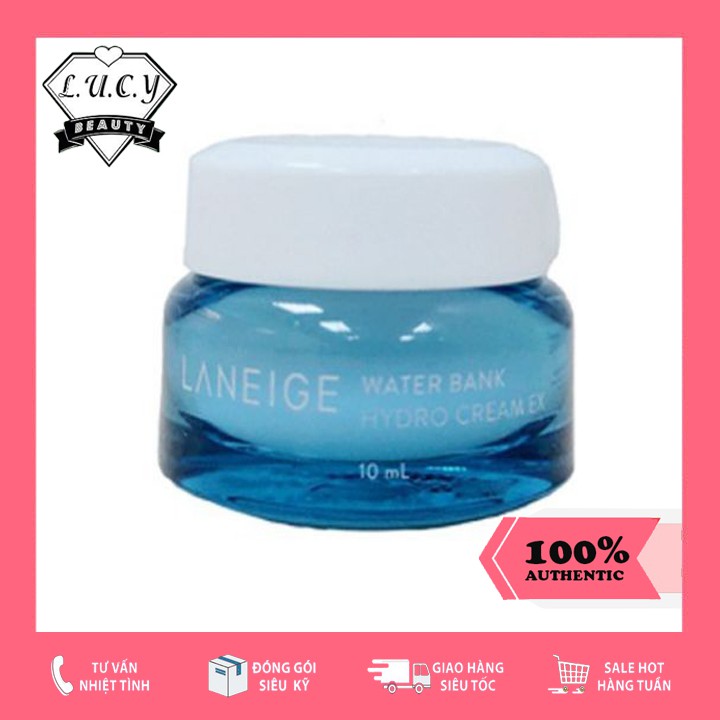 Hàng Hàn- Mini size Kem dưỡng ẩm Laneige Water Bank Hydro Cream EX 20ml