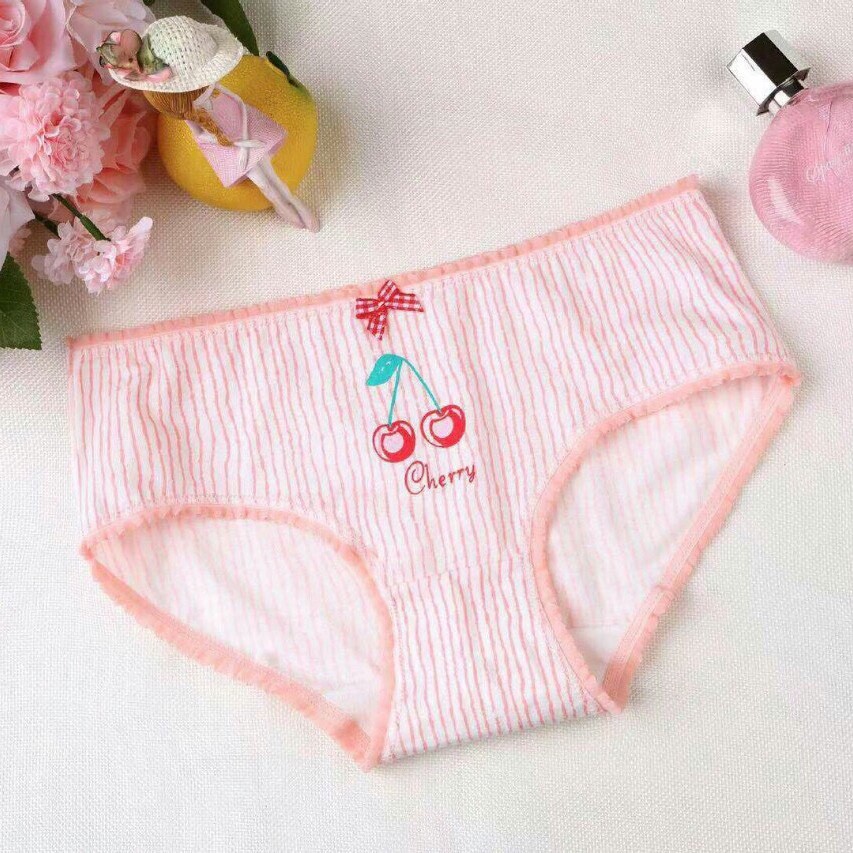 Combo 5 quần lót nữ cute, quần lót cotton siêu thoáng