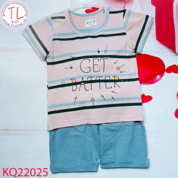Thời Trang Trẻ Em -Bộ Quần áo bé trai sọc ngang GET BATTER  – Quần Áo Bé Trai - Bộ Bé Trai - Quần Áo Bé Gái - Bộ Bé