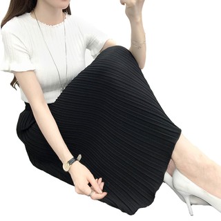 Chân váy dài xếp li (oder) có ảnh thật