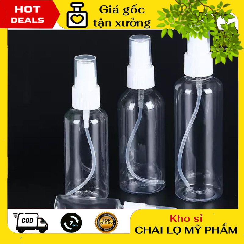 Lọ Chiết Nước Hoa ❤ KHO SỈ ❤ Chai nhựa pet xịt phun sương 10ml/20ml/30ml - chai lọ chiết nước hoa , phụ kiện du lịch