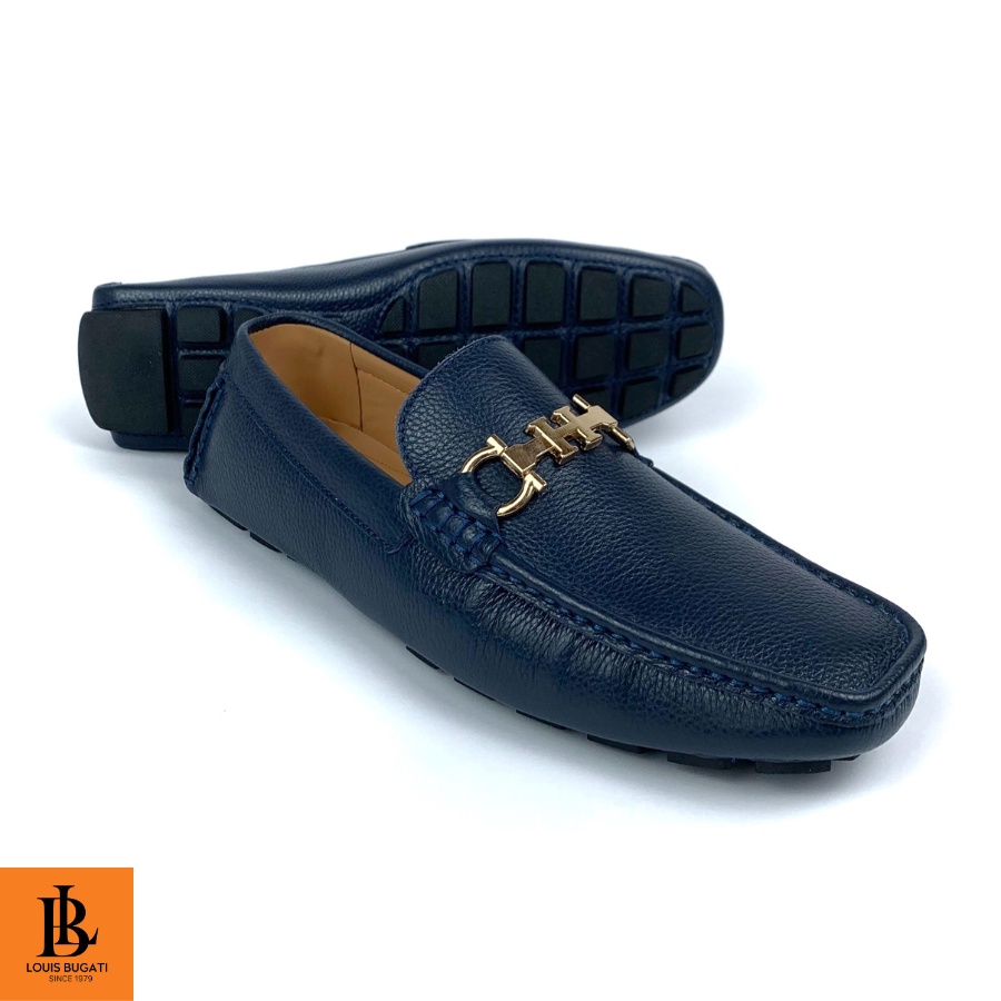Giày lười nam da bò công sở LOUIS BUGATI LS26