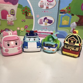 Bộ 4 con xe cứu hộ cho bé Mới