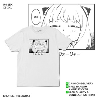 HOT🔥 Áo Phông Anime SPY X FAMILY Anya Face mẫu mới cực chât