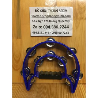 Lắc tay tambourine nhựa siêu dày dặn