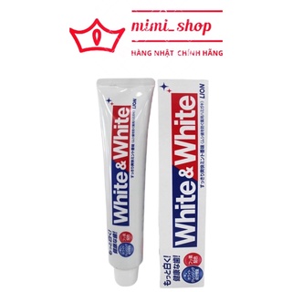 Kem Đánh Răng White & White Nhật Lion 150g