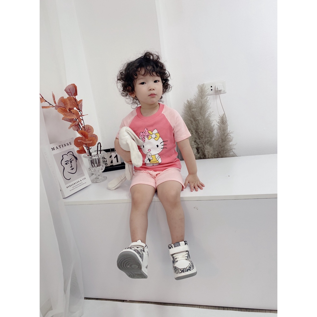 Bộ cotton borip Carter bé trai chất mềm co giãn thoải mái chất 100% cotton