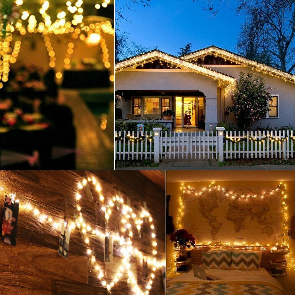 Dây đèn led 5m 50 bóng dùng để trang trí