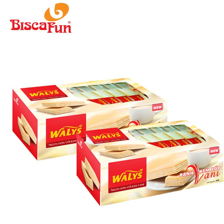 Bánh kem xốp Walys 360gr