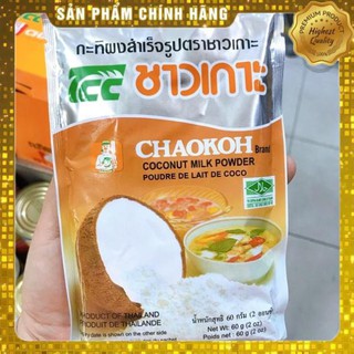 bột cốt dừa Chaokoh gói 60g