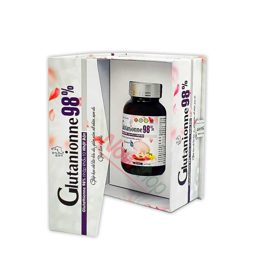 Glutanionne 98, thuốc bổ sung collagen giúp đẹp da, hạn chế lão hóa, tăng cường nội tiết tố nữ, lưu hương tự nhiên | BigBuy360 - bigbuy360.vn