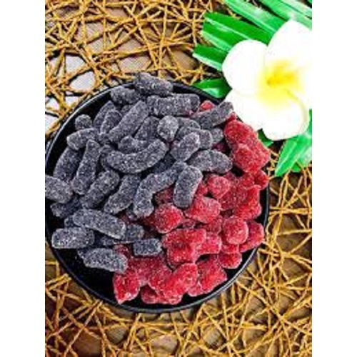 Kẹo Dâu Tây Mix Dâu Tằm Đặc Sản Đà Lạt Maxifood 500g