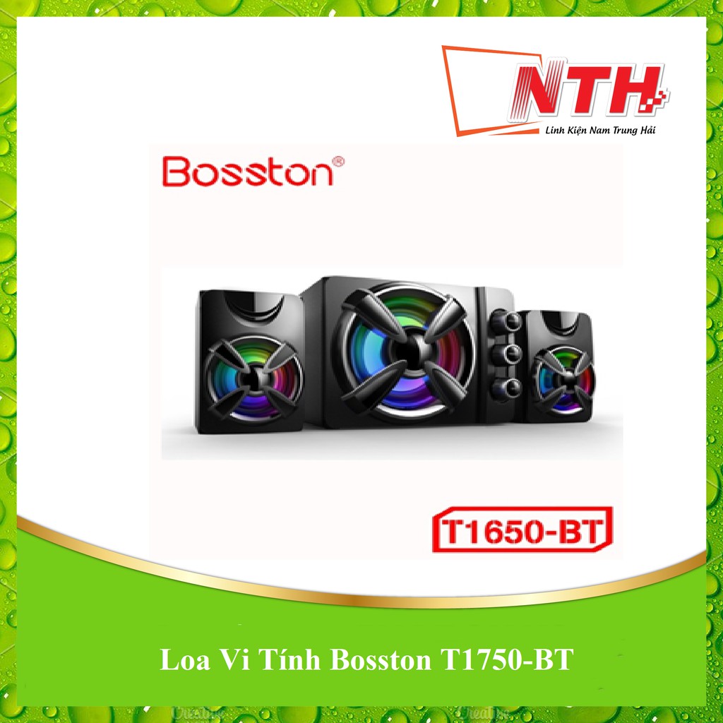 Loa Vi Tính 2.1 Bosston T1650-BT Tích Hợp Bluetooth Usb Thẻ Nhớ Âm Thanh Mạnh Mẽ VSP Phân Phối