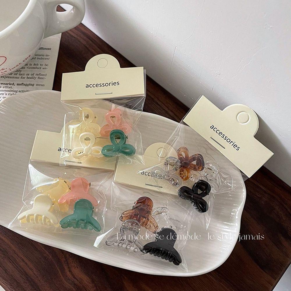 Set Kẹp Tóc Nơ Phong Cách Hàn Quốc Ngọt Ngào Cho Nữ