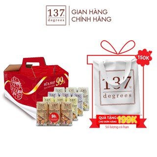 Sữa Hạnh Nhân 137 Degrees truyền thống 180ml thùng 12 hộp
