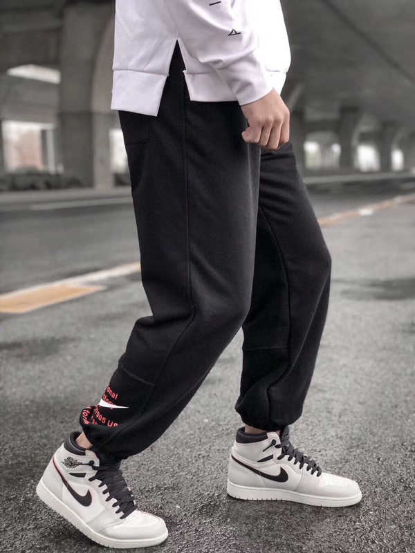 Nike pair of hook autumn and winter casual trousers casual trousers close-up trend sneakers trend