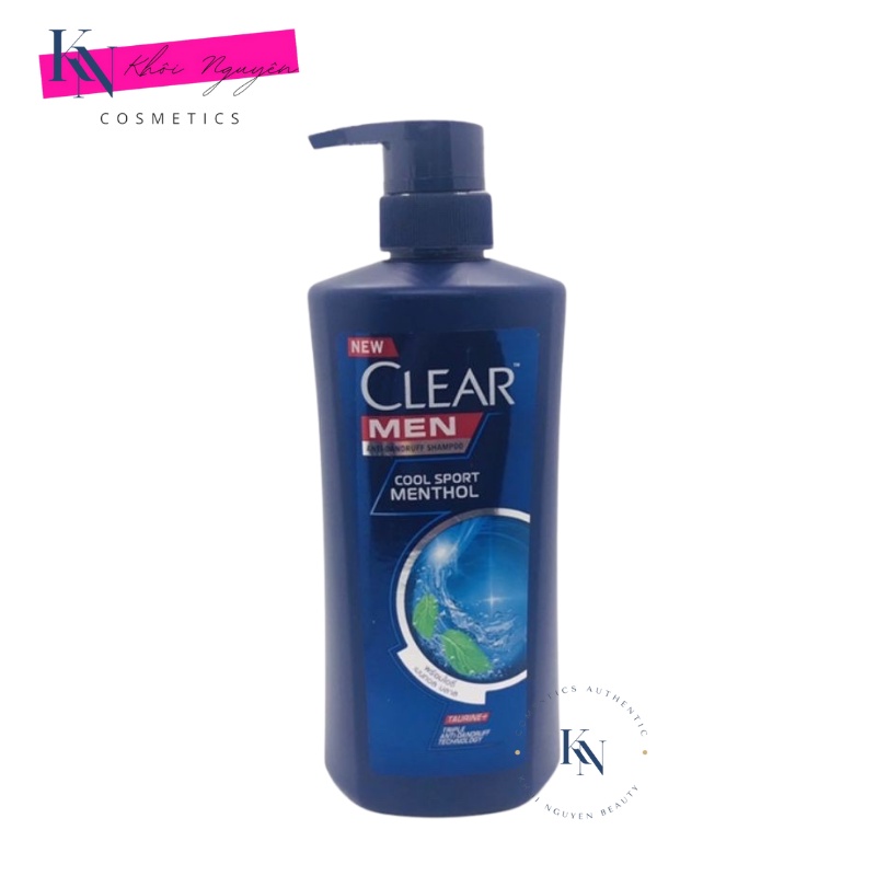 Dầu Gội Đầu Clear Thái Lan Men, Clear Bạc Hà, Clear Hoa Anh Đào, Clear Sakura Chai 435ml/450ml/480ml