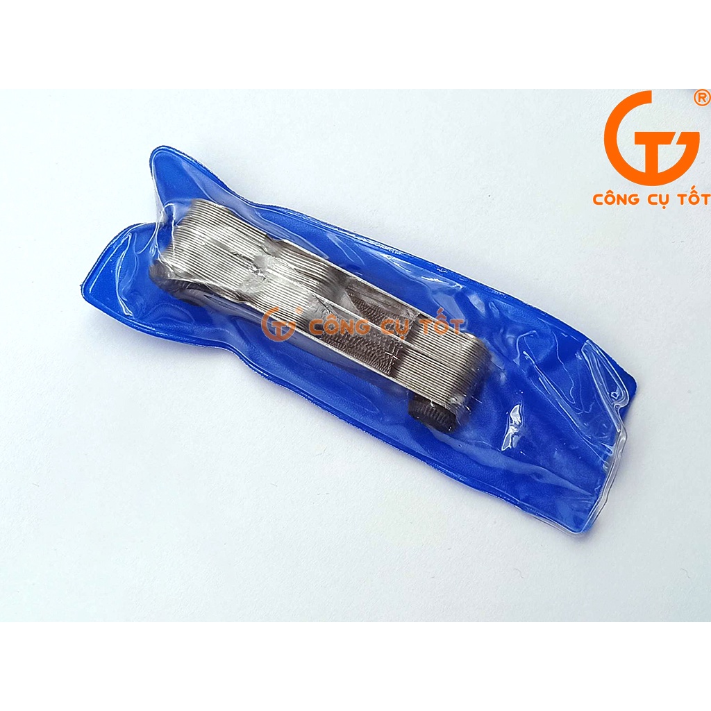 Thước đo, kiểm tra bước ren 60° hệ Mỹ 30 lá dải đo 4-62 bước ren mỗi inch