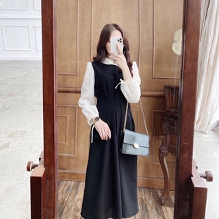 ĐẦM ĐEN CỔ SEN