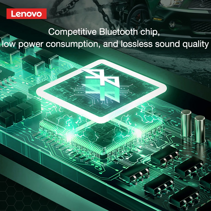 [Mã ELBMO2 giảm 12% đơn 500K] Tai nghe chơi game bluetooth không dây Lenovo GM5 TWS 45MS có mic chất lượng cao