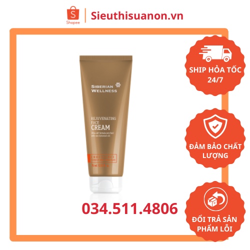Kem dưỡng da mặt SIBERIAN WELLNESS Rejuvenating Face Cream-75ml