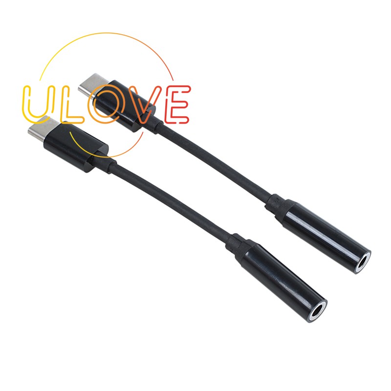 Set 2 bộ chuyển đổi USB Type C sang jack cắm âm thanh 3.5mm