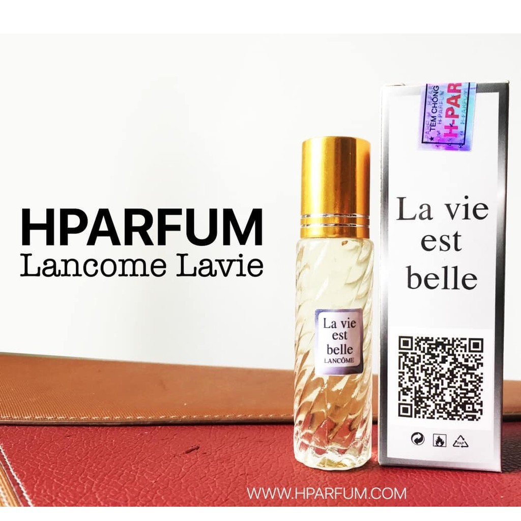Nước Hoa Nữ 🅛🅐🅝🅒🅞🅜🅔 🅛🅐 🅥🅘🅔 Chinh Hãng Hparfum Dạng Lăn 12ml | BigBuy360 - bigbuy360.vn