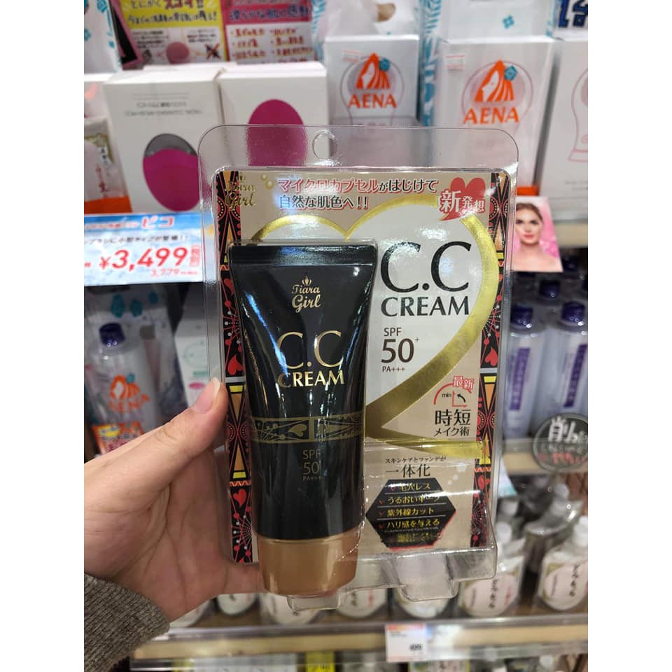 Kem Nền Cc Cream Tiara Girl Nhật Bản