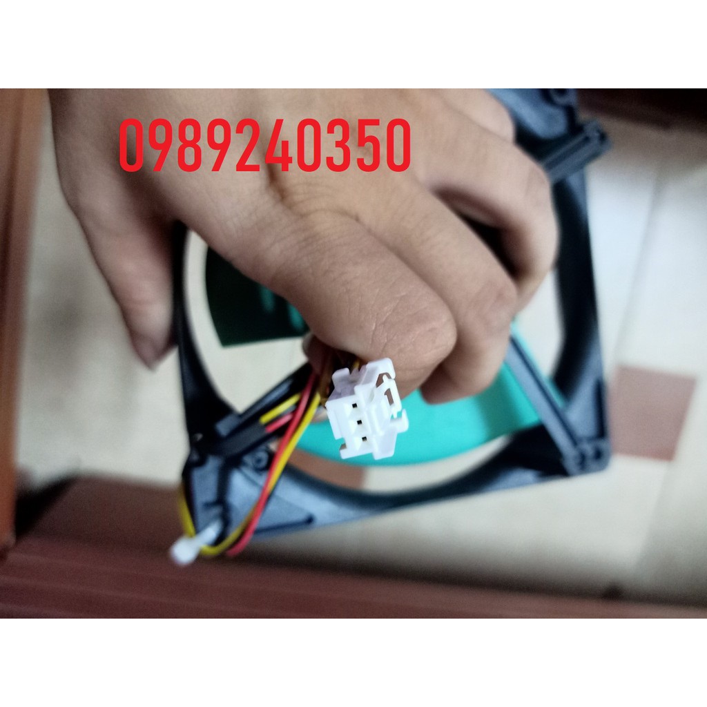 Quạt tủ lạnh DC15V - 3 dây (hình vuông 12,5x12,5cm)
