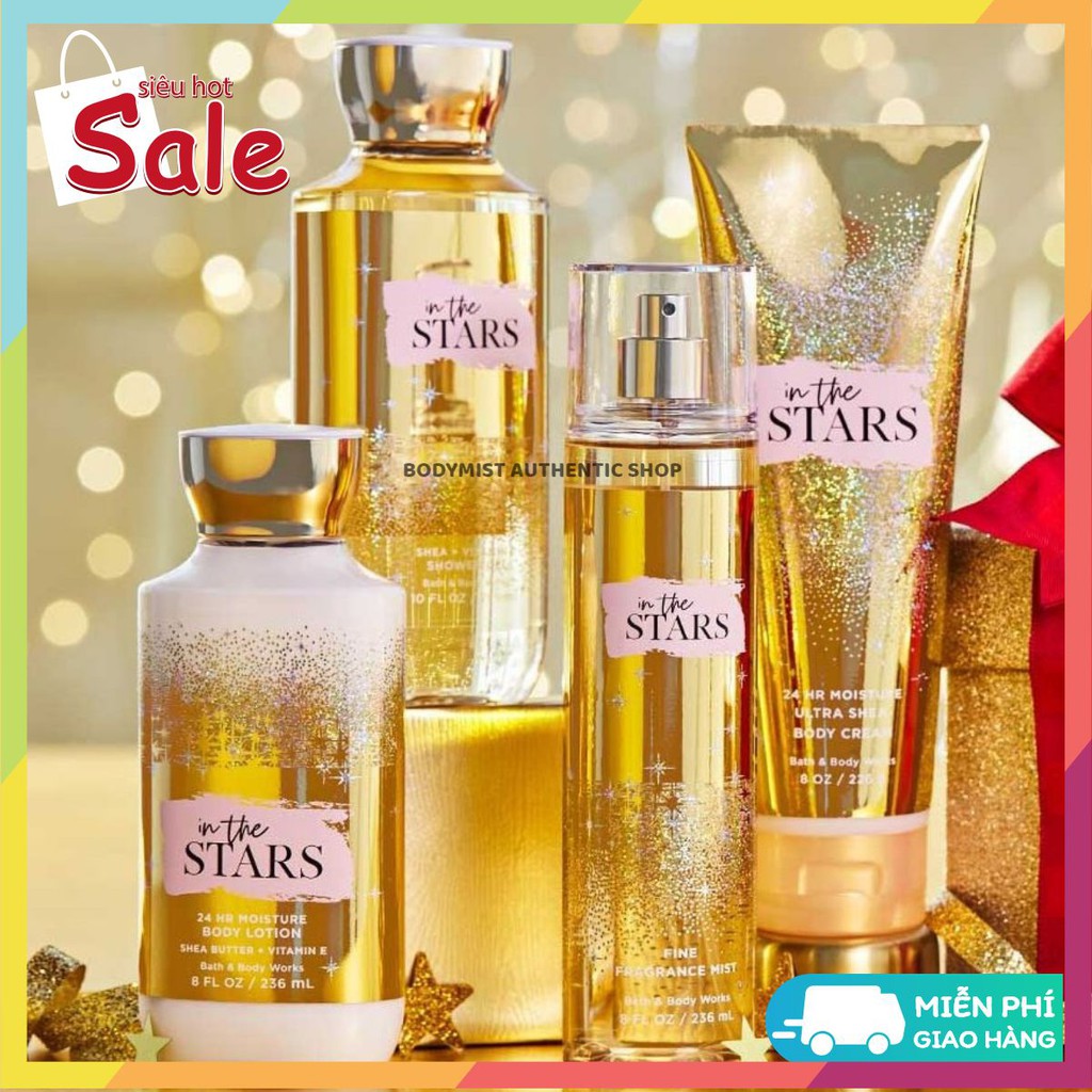 Xịt thơm toàn thân Bath & Body Works In The Star _ [𝑩𝒐𝒅𝒚𝒎𝒊𝒔𝒕 𝑨𝒖𝒕𝒉𝒆𝒏𝒕𝒊𝒄] | Thế Giới Skin Care