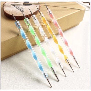 Set 5 bút gắn đá, vẽ bi 2 đầu