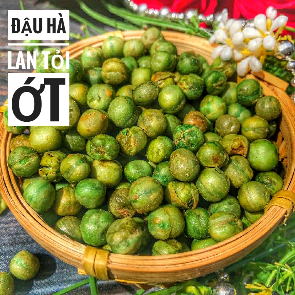 Đậu Hà Lan Tỏi Ớt - Lon 300gr