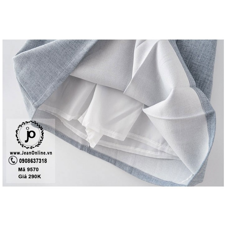 Short Váy Xếp Ly Nút (MS 9570) | BigBuy360 - bigbuy360.vn