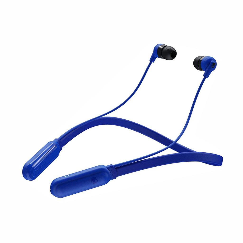 Tai nghe Bluetooth Wireless Skullcandy INKD+ Xanh Cobalt - Hàng Chính Hãng