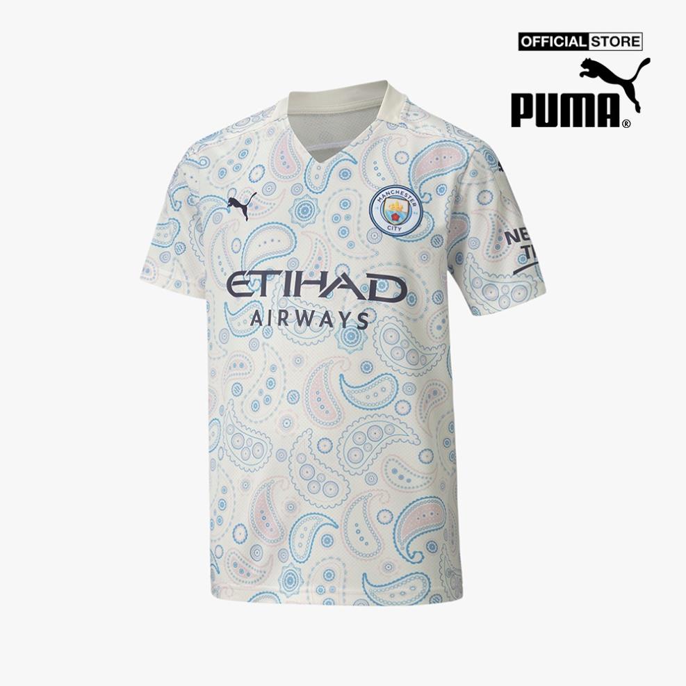 PUMA - Áo thun thể thao trẻ em Manchester City FC Teamsport 757097-03 !