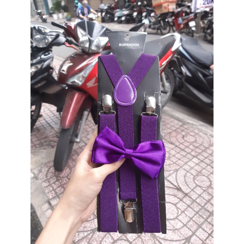 Combo Dây đai chữ Y + Nơ Bê Quả rẻ, Dây đai kèm nơ