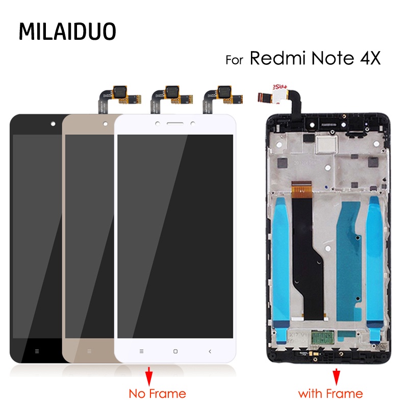 Màn hình liền cảm ứng LCD thay thế cho Xiaomi Redmi Note 4X