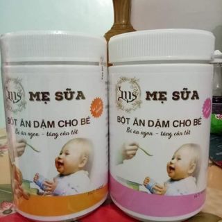 Bột ăn dặm mẹ sữa