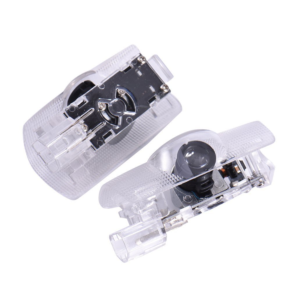 Set 2 Đèn Led logo Toyota Gắn Cửa Xe Hơi Land Cruiser Prado HighLander Camry Avalon Prius Venza 4 Runner