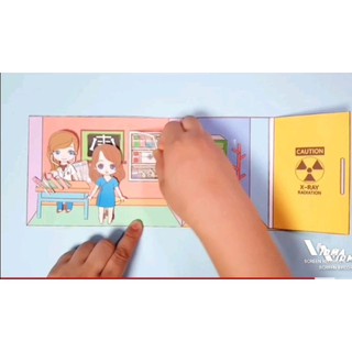 BÚP BÊ GIẤY LÀM BÁC SĨ