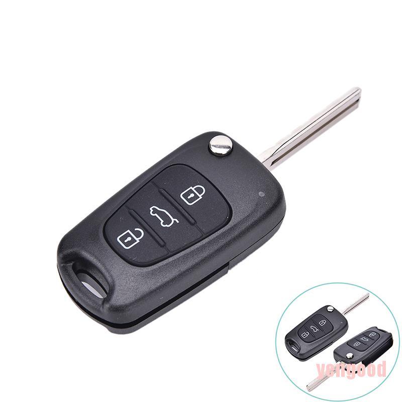 Vỏ Chìa Khóa Điều Khiển Từ Xa 3 Nút Dành Cho Hyundai I20 I30 Ix35 I35
