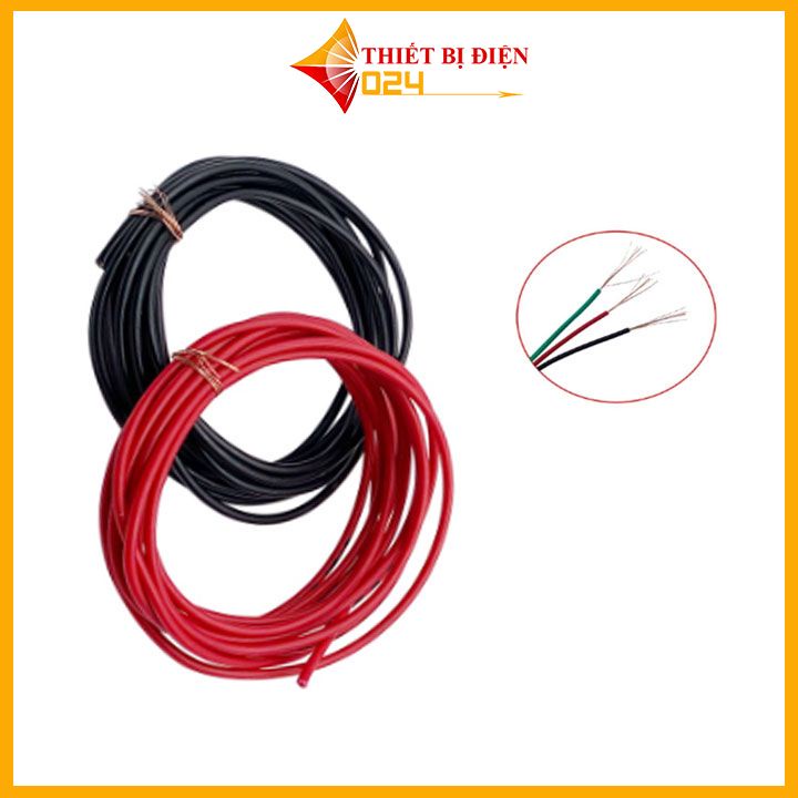 Dây Điện To ( Lõi nhiều Sợi ) Dài 1m Nhiều Màu