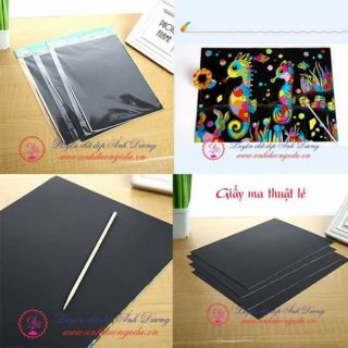 Giấy ma thuật tờ lẻ 19x26cm