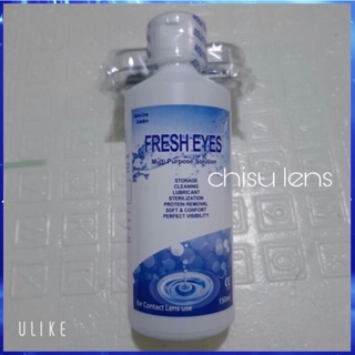 Nước ngâm rửa lens (kính áp tròng) Fresh eyes 150ml
