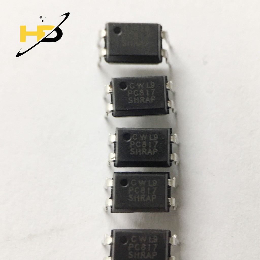 Bộ 5 Con Opto PC817 DIP4 IC Cách Ly Quang (Mới)