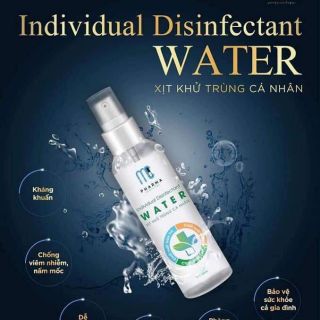 Xịt Sát Khuẩn Water 120ml
