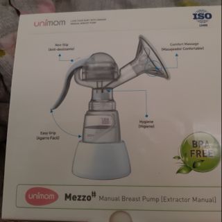 Máy hút sữa cầm tay UNIMOM không PBA Mezzo HÀN QUỐC UM880052 màu trắng